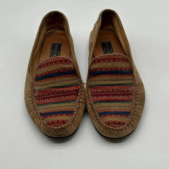 Avventura - Brown Suede Loafer - 10.5M - Made in Italy - Picture 2 of 12